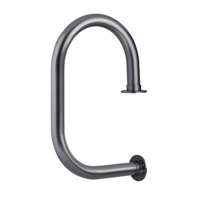 Kegworks Classic Service Bar Rail - Gunmetal Grey - 2" OD
