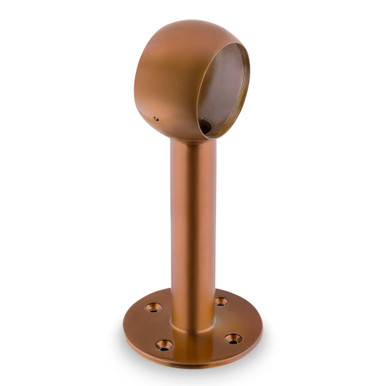 Tall Rounded Center Post Bracket - Sunset Copper - 2" OD