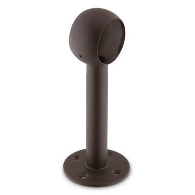 Tall Rounded Center Post Bracket - Oil Rubbed Bronze - 2" OD