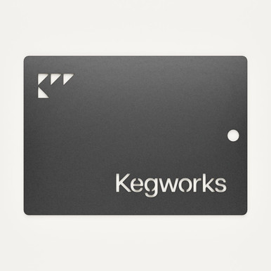 KegWorks Gunmetal Grey Sample Chip