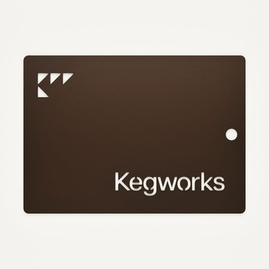 KegWorks Oil Rubbed Bronze Sample Chip