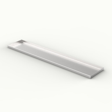 Scupper Drink Rail with End Caps – 8 Foot