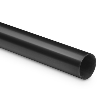 Bar Foot Rail Tubing - Blackened Steel - 2" OD - 2 ft