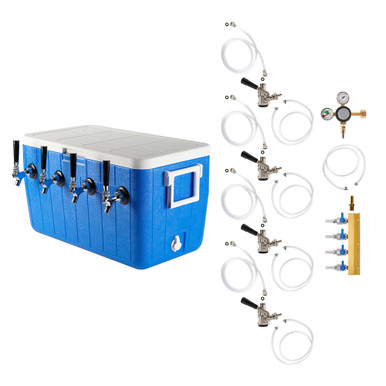 Komos™ Marine Ultra Cooler Draft Jockey Box - 4 Faucet