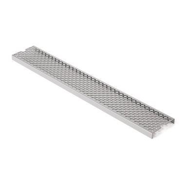 Premium Lux Drip Tray for Double Hem Drink Rail  - 23-7/8"