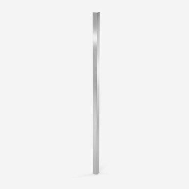 Corner Guard - Brushed Stainless Steel - 1.5"x48"