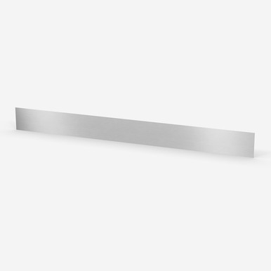 Toe Kick - Brushed Stainless Steel - 8"x 84"