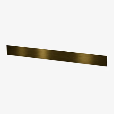 Toe Kick - Antique Brass - 8"x84"