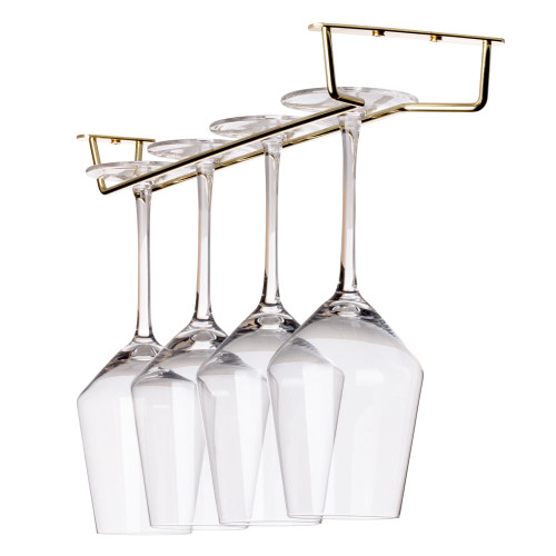 Glass Hanger Rack - Brass - 16"L