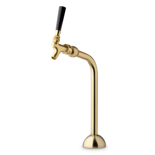 Axis Draft Beer Tower - Brass - 1 Faucet