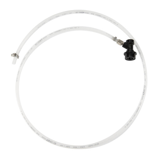 Vinyl Hose Jumper - 3/16" ID - Liquid Ball Lock Disconnect