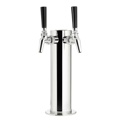 Draft Tower - 100% Stainless Steel Contact - 3" Column - 2 Perlick 630SS