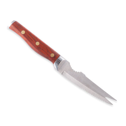 Urban Bar Coley Pronged Bar Knife - 18/8 Stainless Steel Blade with Wood Handle