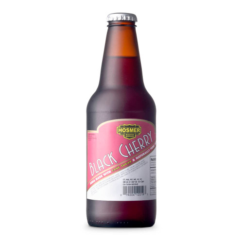 Hosmer Mountain Black Cherry Soda - 12 oz Bottle