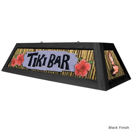 Tiki Bar Pool Table Light