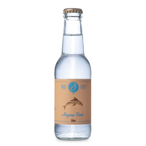 Three Cents Aegean Tonic Water - 6.76 oz Bottle