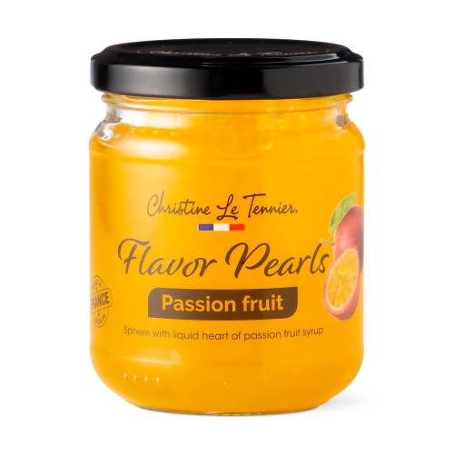Christine Le Tennier Passion Fruit Flavor Pearls - 7 oz Jar