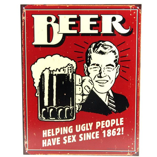 Beer Tin Sign