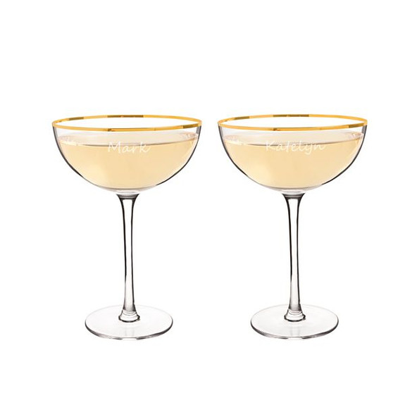 champagne cocktail glasses