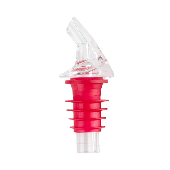 Free Flow Oversized Plastic Bottle Pourers - Pack of 6 - Fits Most Liter & Quart Bottles