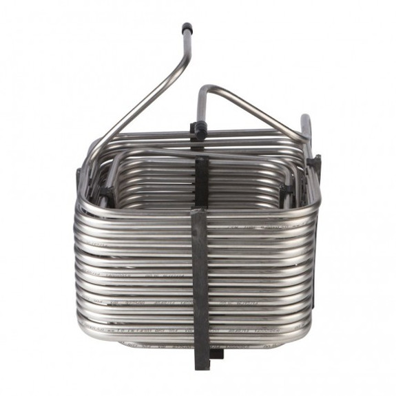 Square Jockey Box Coil - 70' - Stainless Steel - High Efficiency
