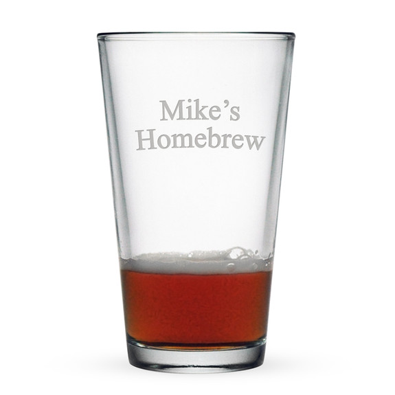 Beer Pints - Set of 4 (Free Personalization)