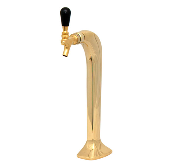 Gold Milano Draft Towers - Glycol Cooled - 1 Tap