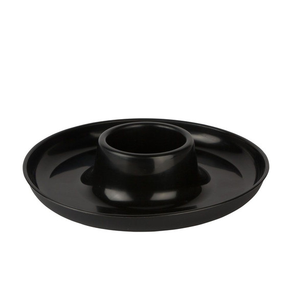 The Great Plate Reusable Food & Beverage Holder - Black