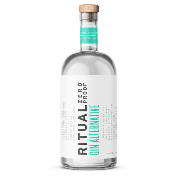 Ritual Gin Alternative - Zero Proof - Non-Alcoholic - 750ml
