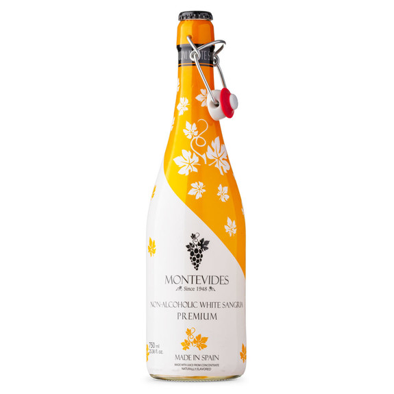 Montevides Non-Alcoholic Sparkling Cava White Sangria - 750ml Bottle