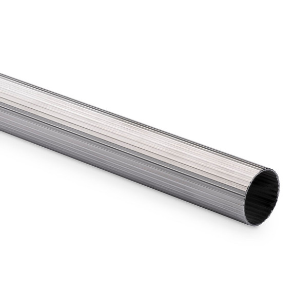 Hand / Bar Rail Tubing - Ribbed Stainless Steel - 1.5" OD