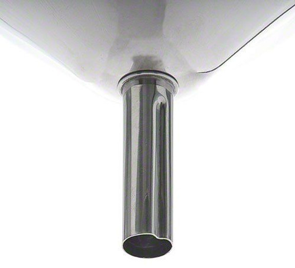 Stainless Steel Funnel with Removable Strainer - 5" Diameter