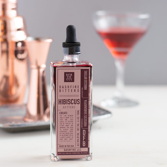 Dashfire Hibiscus Cocktail Bitters - 3.4 oz