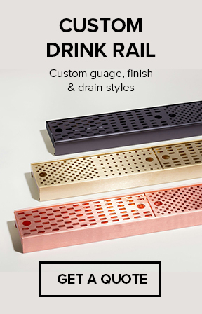Custom Drink Rails - Get a Quote