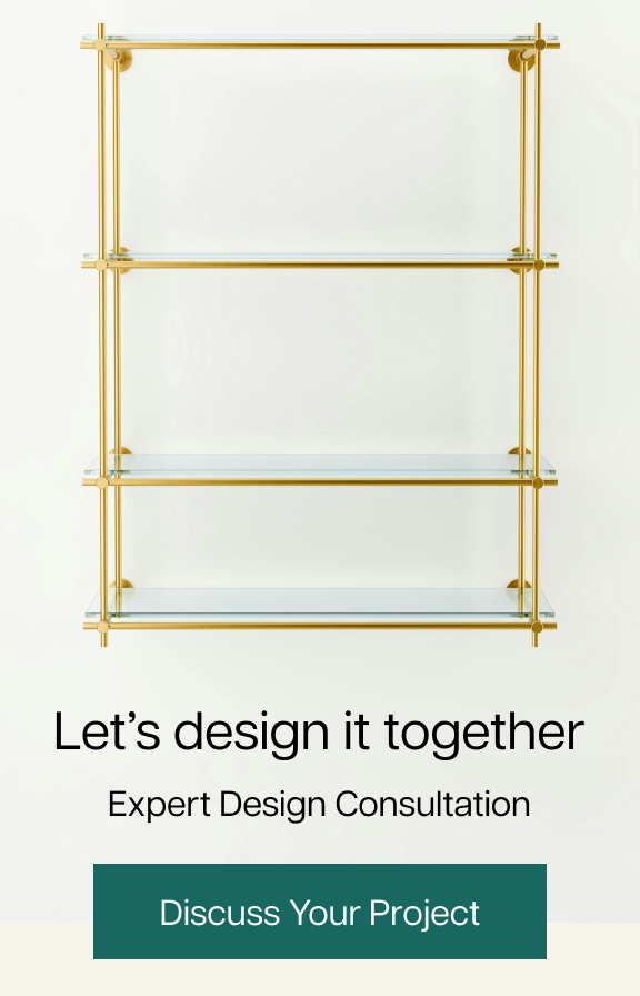Let's design it together - Discuss your shelving project