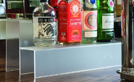 Liquor Bottle Shelves