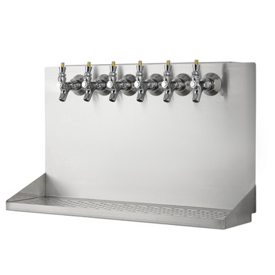 Draft Beer Tower - Black Iron - Single Tap - Perlick 630SS Faucet