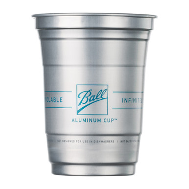 Ball Aluminum Cup, 20 Ounce - 10 cups