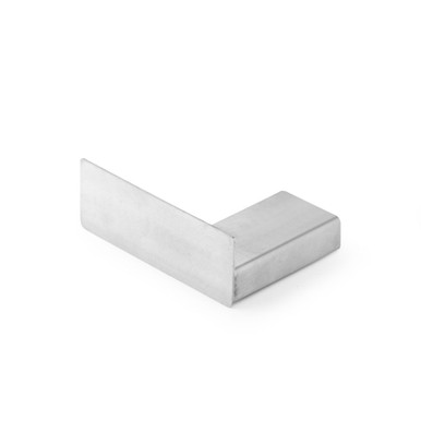 Double Hem Drink Rail - Left End Cap
