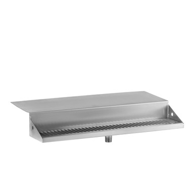 10 X 24 Surface Mount Drip Tray with Drain