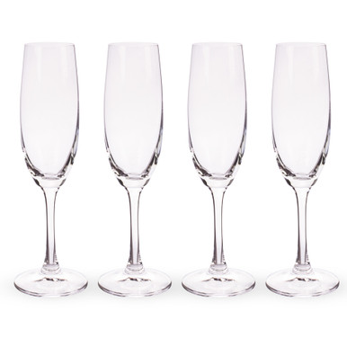 crystal champagne goblets