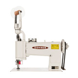 Consew 104-10T Moss, Braiding, & Ray Stitching Ornamental Embroidery and Quilting Chainstitch Sewing Machine with Table and Servo Motor