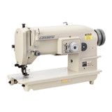 Consew 146RB-1A-1WS Zig-Zag Single Needle Walking Foot Sewing Machine with Table and Servo Motor