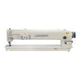 Consew 146RBL-1A-1 Zig-Zag Single Needle Walking Foot 30" Long Arm Sewing Machine with Table and Servo Motor​
