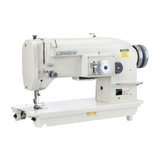 Consew 199RB-1A-1 Zig-Zag Single Needle Drop Feed Large Bobbin Sewing Machine with Table and Servo Motor