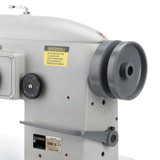 Consew 199RB-3A-1 Zig-Zag Single Needle Drop Feed Large Bobbin Sewing Machine with Table and Servo Motor