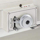 Consew 199RBL-3A-1 Zig-Zag Single Needle Drop Feed Long Arm Sewing Machine with Table and Servo Motor