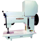 Consew 2040-DSM Single/Double Needle Extra Heavy Duty Drop Feed Industrial Sewing Machine with Complete Tabling