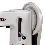 Consew 2050 Single Needle Extra Heavy Duty Shuttle Hook 16.5" Cylinder Arm Compound Walking Foot Sewing Machine​ Complete with Table and Servo-Motor
