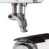 Consew 2050 Single Needle Extra Heavy Duty Shuttle Hook 16.5" Cylinder Arm Compound Walking Foot Sewing Machine​ Complete with Table and Servo-Motor